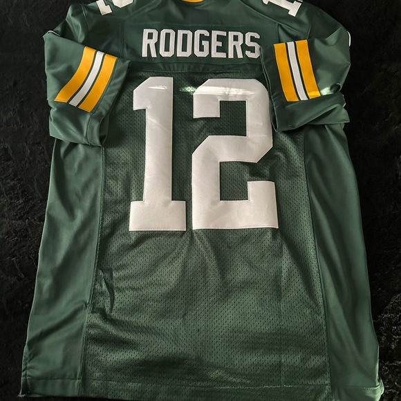 Green Bay Packers Aaron Rodgers Jersey Medium Nike - Picture 2 of 4